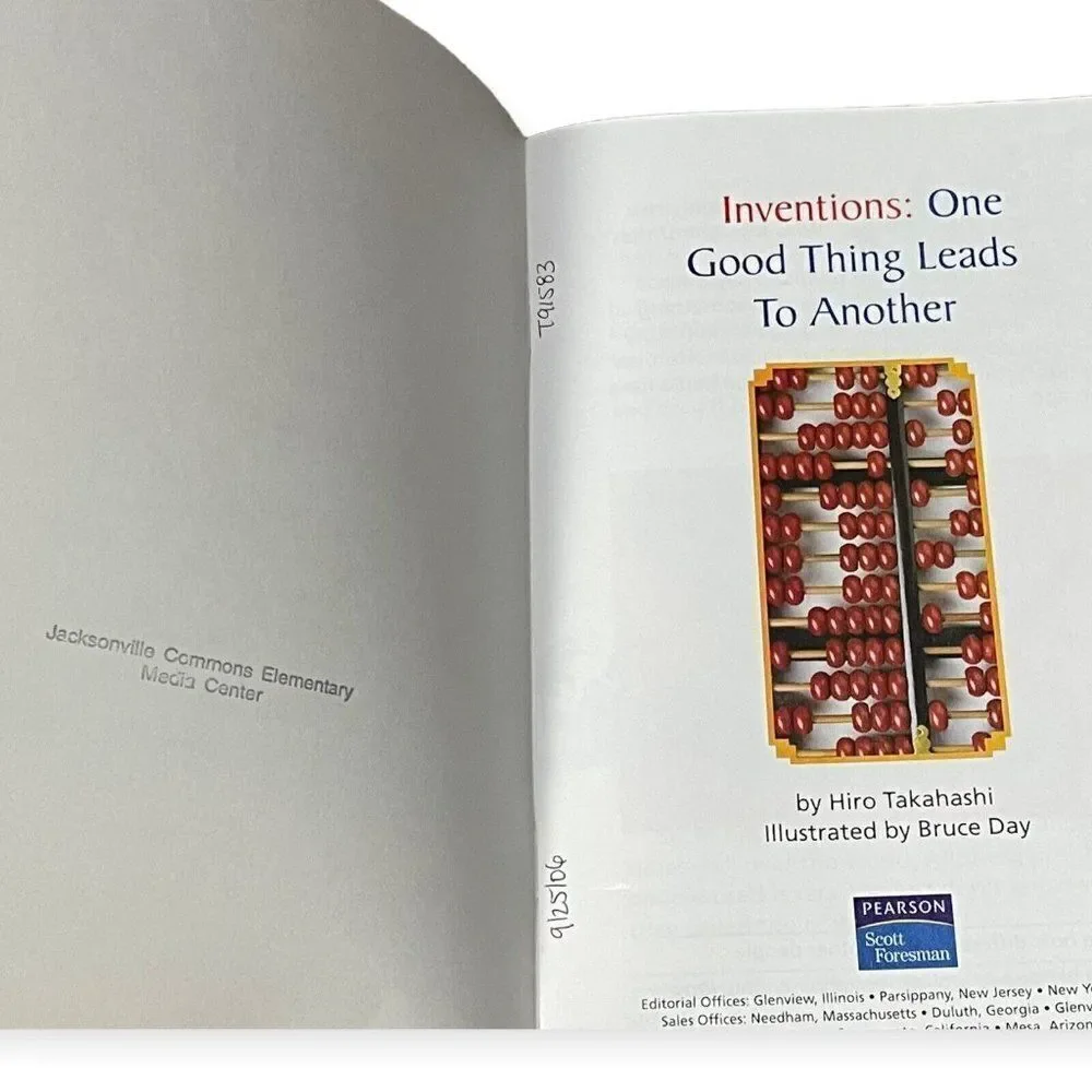 Inventions: One Good Thing Leads To Another By Hairo Takahasi Childrens Book - Picture 2 of 3